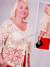 Бежевая кофточка, фото