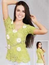 Фисташковая кофточка, фото