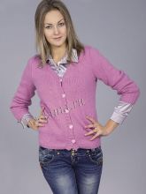 Розовая кофта, фото модели