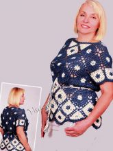 Топ с коротким рукавом, фото