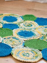 Коврик из чистой шерсти, фото