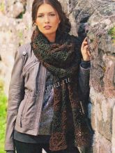 Двухцветный шарф, фото