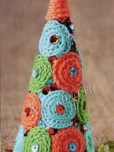 Елочка из кружков, фото