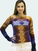 Яркий пуловер, фото