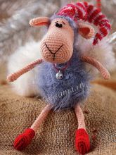 Игрушка - Овечка в колпаке, фото