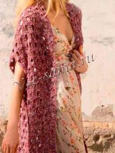 Изысканный ажурный кардиган, фото