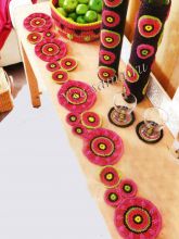 Лента для стола и чехлы для ваз, фото