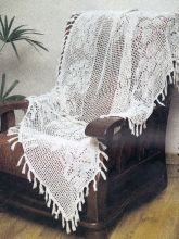 Плед белого цвета, фото