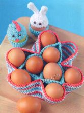 Подставка и чехлы для яиц, фото