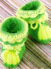 Сапожки с оборками на ребенка, фото