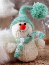 Снеговик "Весельчак", фото