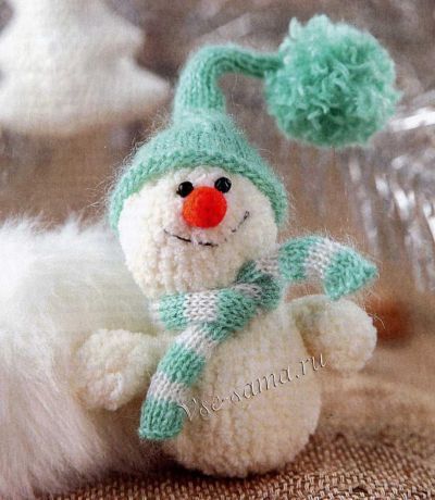 Снеговик "Весельчак", фото