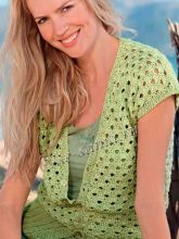 Светло-зелёный жилет, фото