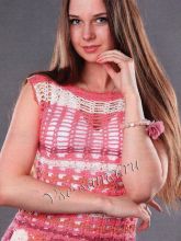 Топ крючком - Нежность, фото