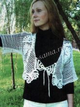 Воздушное ажурное болеро, фото