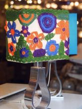 Абажур - летний букет, фото