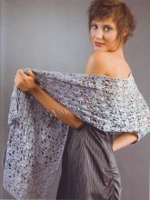 Ажурная шаль