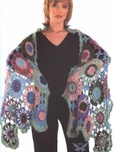 Ажуррный палантин