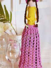 Чехол на бутылку Барышня, фото