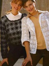 Черный пуловер 