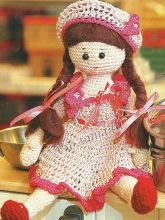 Кукла крючком Василиса