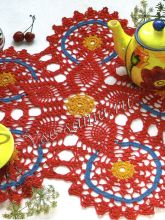 Цветная салфетка