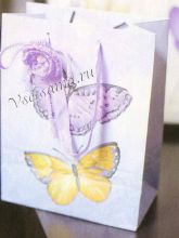 Декор для подарочного пакета - цветок, фото