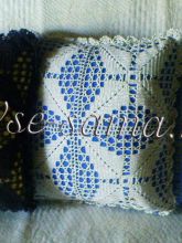 Декоративная наволочка крючком