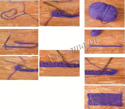 Филейное вязание панно на подушку - роза-1