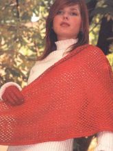 Комплект - Шаль и перчатки