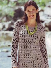 Кружевной пуловер