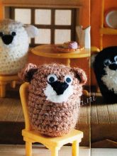 Медвежата-сюрпризы крючком