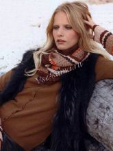 Митенки и снуд крючком