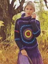 Пуловер из кругов