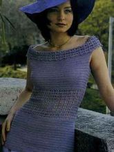 Пуловер лилового цвета