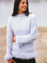 Пуловер с планками