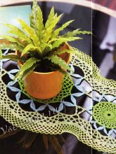 Салфетка крючком Гармония, фото