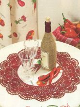 Салфетка с каймой крючком, фото