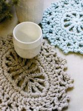 Салфетки крючком - Морозные узоры