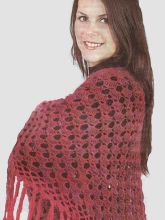 Шаль из чешуек