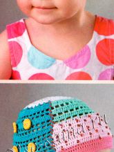 Шапочка с заплатками