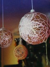 Шары-паутинки крючком
