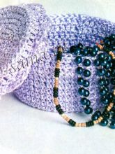 Шкатулка крючком