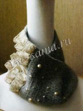 Снуд крючком Винтажный