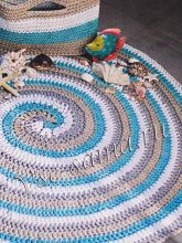 Сумка и коврик крючком