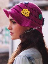 Сумка, пояс, шляпа крючком