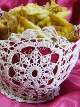 Вазочка для печенья крючком