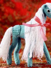 Волшебная лошадка - игрушка крючком