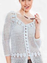 Жакет с цветами