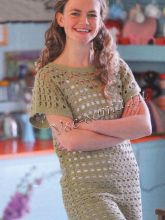 Ажурная туника из стопроцентного хлопка